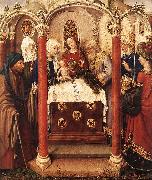 DARET, Jacques Altarpiece of the Virgin inx oil painting reproduction